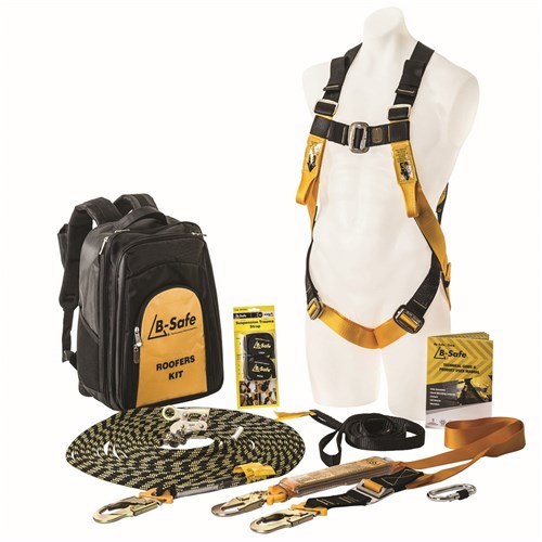 B-SAFE ROOFERS KIT C/W BH01120 HARNESS ACCESSORIES AND CARRY BAG